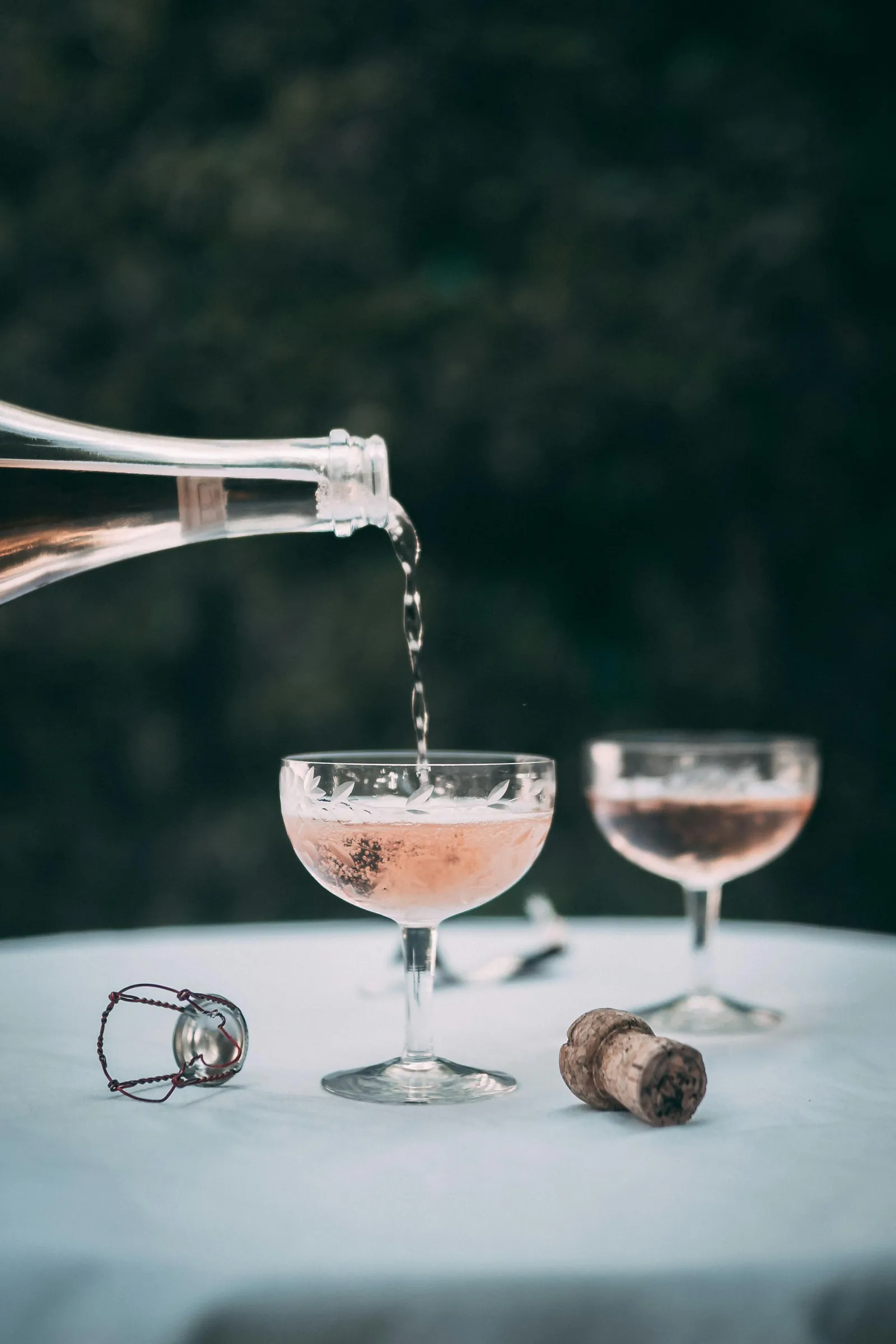 Prosecco wordt ingeschonken